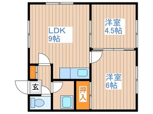 すみれ荘の物件間取画像